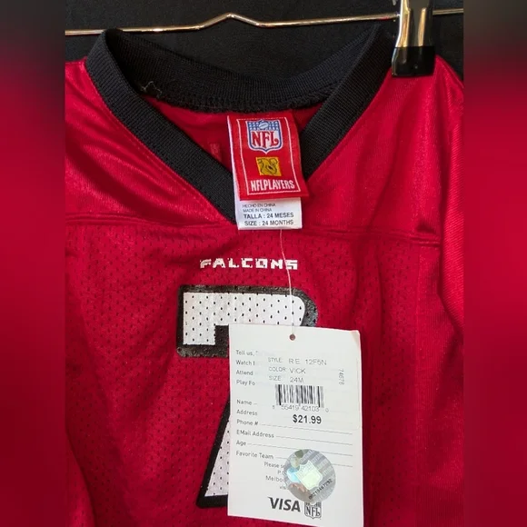 Atlanta Falcons Michael Vick Infant Jersey - Picture 3 of 4